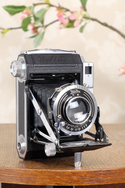 1939 WELTA WELTUR, Medium format, Coupled Rangefinder Camera, with Xenar and original mask CLA'd, Freshly serviced!