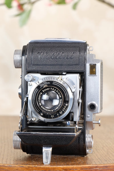 SUPERB!  1937 Welta Weltini, 35mm Rangefinder Camera, CLA'd, Freshly Serviced!