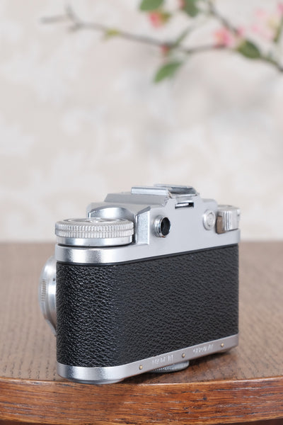 1956 Braun Super Paxette, 35mm coupled rangefinder camera. CLA'd, Freshly Serviced! - Braun- Petrakla Classic Cameras