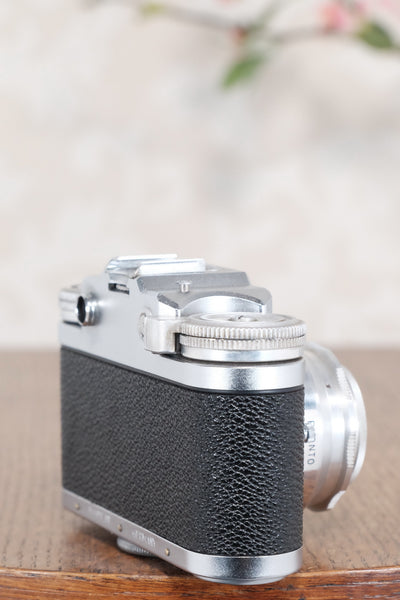 1956 Braun Super Paxette, 35mm coupled rangefinder camera. CLA'd, Freshly Serviced! - Braun- Petrakla Classic Cameras
