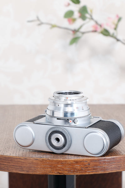 1956 Braun Super Paxette, 35mm coupled rangefinder camera. CLA'd, Freshly Serviced! - Braun- Petrakla Classic Cameras