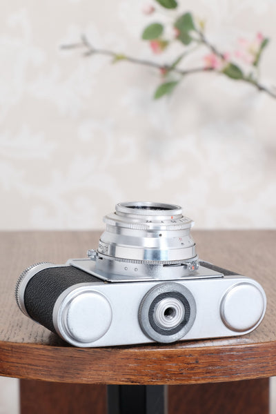 1956 Braun Super Paxette, 35mm coupled rangefinder camera. CLA'd, Freshly Serviced! - Braun- Petrakla Classic Cameras