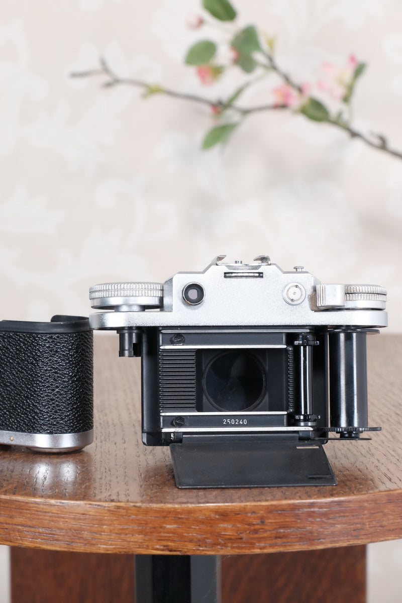 1956 Braun Super Paxette, 35mm coupled rangefinder camera. CLA'd, Freshly Serviced! - Braun- Petrakla Classic Cameras
