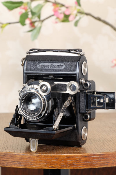 Superb 1934 ZEISS-IKON SUPER IKONTA A, 6x4.5, Tessar lens, CLA’d, Freshly Serviced!