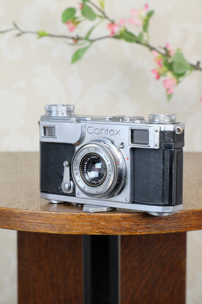 1938 Zeiss Ikon Contax II CLA'd, Freshly Serviced! - Zeiss-Ikon- Petrakla Classic Cameras