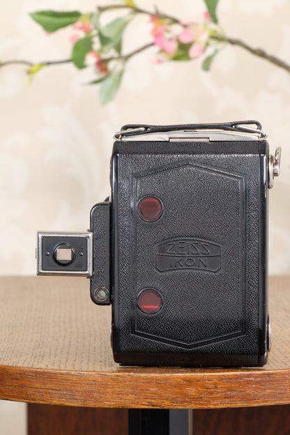 Superb 1934 ZEISS-IKON SUPER IKONTA A, 6x4.5, Tessar lens, CLA’d, Freshly Serviced!