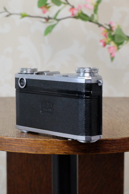 1938 Zeiss Ikon Contax II CLA'd, Freshly Serviced! - Zeiss-Ikon- Petrakla Classic Cameras