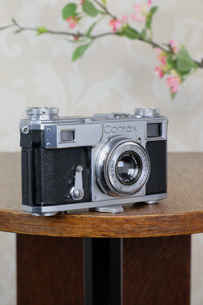 1938 Zeiss Ikon Contax II CLA'd, Freshly Serviced! - Zeiss-Ikon- Petrakla Classic Cameras