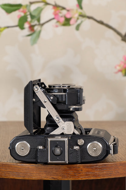 Superb 1934 ZEISS-IKON SUPER IKONTA A, 6x4.5, Tessar lens, CLA’d, Freshly Serviced!