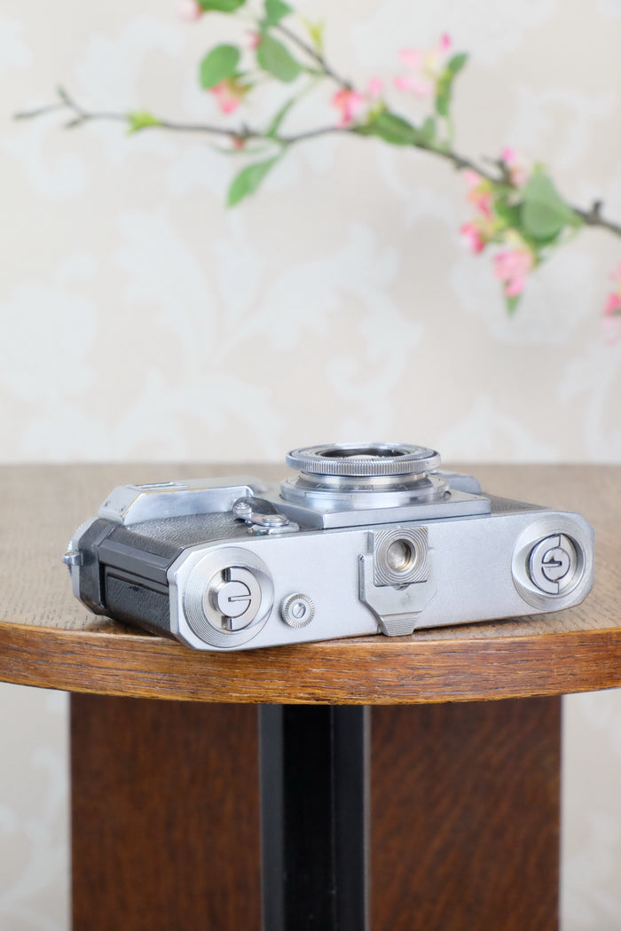 1938 Zeiss Ikon Contax II CLA'd, Freshly Serviced! - Zeiss-Ikon- Petrakla Classic Cameras