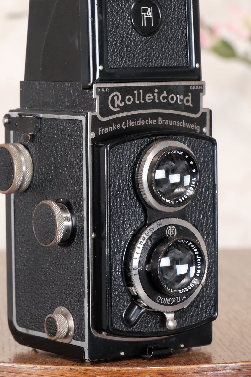 SUPERB! 1934 Rolleicord, Freshly Serviced! - Frank & Heidecke- Petrakla Classic Cameras