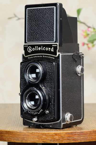 SUPERB! 1936 Rolleicord CLA’d Freshly Serviced! - Frank & Heidecke- Petrakla Classic Cameras