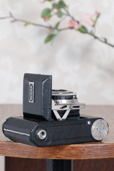 THE ORIGINAL FIRST VERSION, 1934 Black Kodak (Nagel) Retina, model 117, CLA'd, Freshly Serviced! - Kodak- Petrakla Classic Cameras