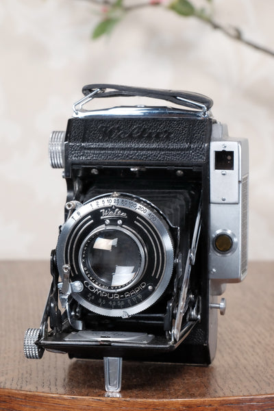 1940 WELTA WELTUR, 6x6 Medium format, Coupled Rangefinder Camera, CLA'd, FRESHLY SERVICED! - Welta- Petrakla Classic Cameras
