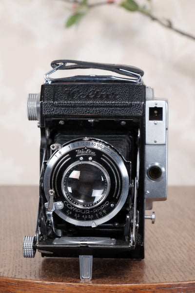 1940 WELTA WELTUR, 6x6 Medium format, Coupled Rangefinder Camera, CLA'd, FRESHLY SERVICED! - Welta- Petrakla Classic Cameras