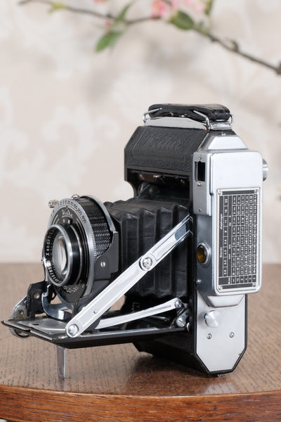 1940 WELTA WELTUR, 6x6 Medium format, Coupled Rangefinder Camera, CLA'd, FRESHLY SERVICED! - Welta- Petrakla Classic Cameras