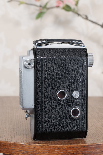 1940 WELTA WELTUR, 6x6 Medium format, Coupled Rangefinder Camera, CLA'd, FRESHLY SERVICED! - Welta- Petrakla Classic Cameras