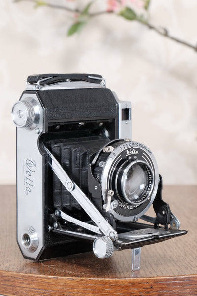1940 WELTA WELTUR, 6x6 Medium format, Coupled Rangefinder Camera, CLA'd, FRESHLY SERVICED! - Welta- Petrakla Classic Cameras