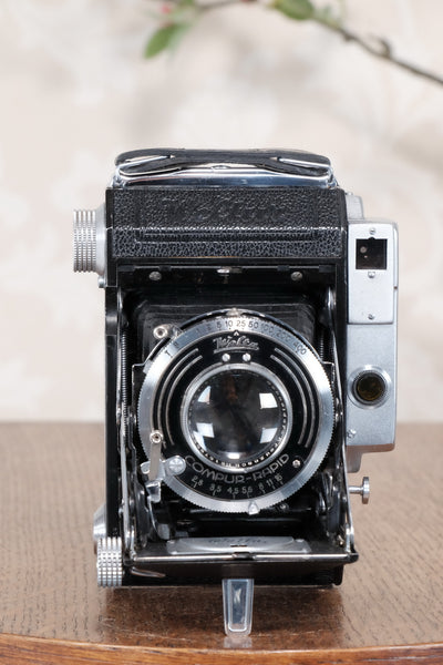 1940 WELTA WELTUR, 6x6 Medium format, Coupled Rangefinder Camera, CLA'd, FRESHLY SERVICED! - Welta- Petrakla Classic Cameras