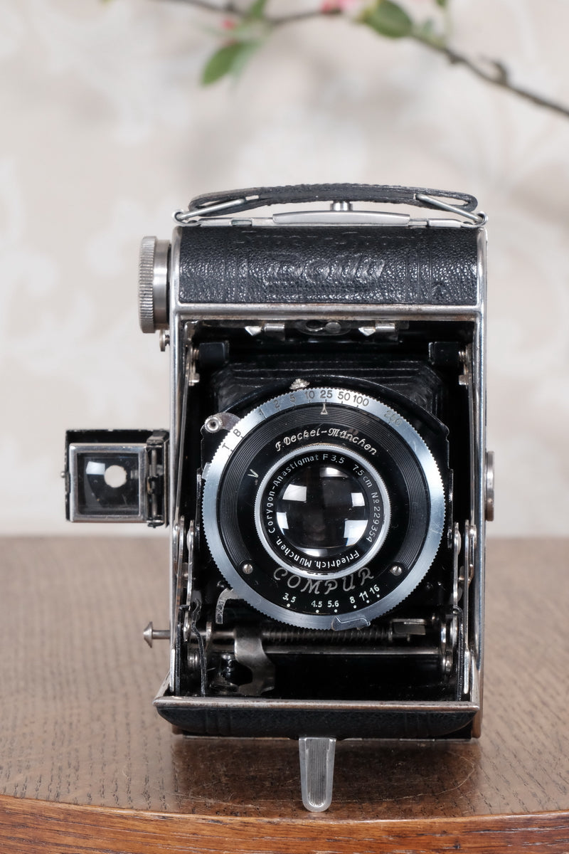 Rare! 1940 CERTO Super Sport Dolly,, CLA'd, Freshly Serviced! - Certo- Petrakla Classic Cameras