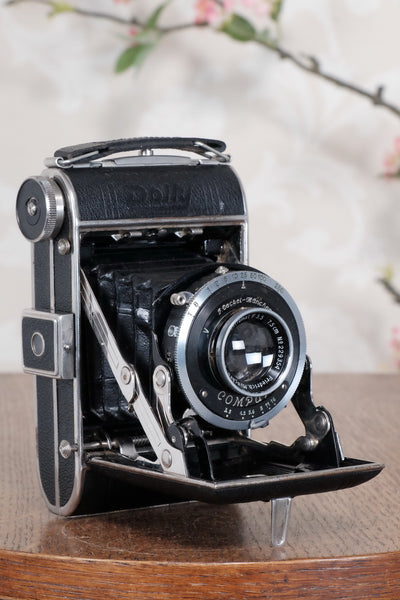 Rare! 1940 CERTO Super Sport Dolly,, CLA'd, Freshly Serviced! - Certo- Petrakla Classic Cameras