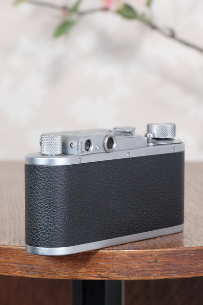 1936 Leitz Leica II with lens, Freshly Serviced CLA'd! - Leitz- Petrakla Classic Cameras