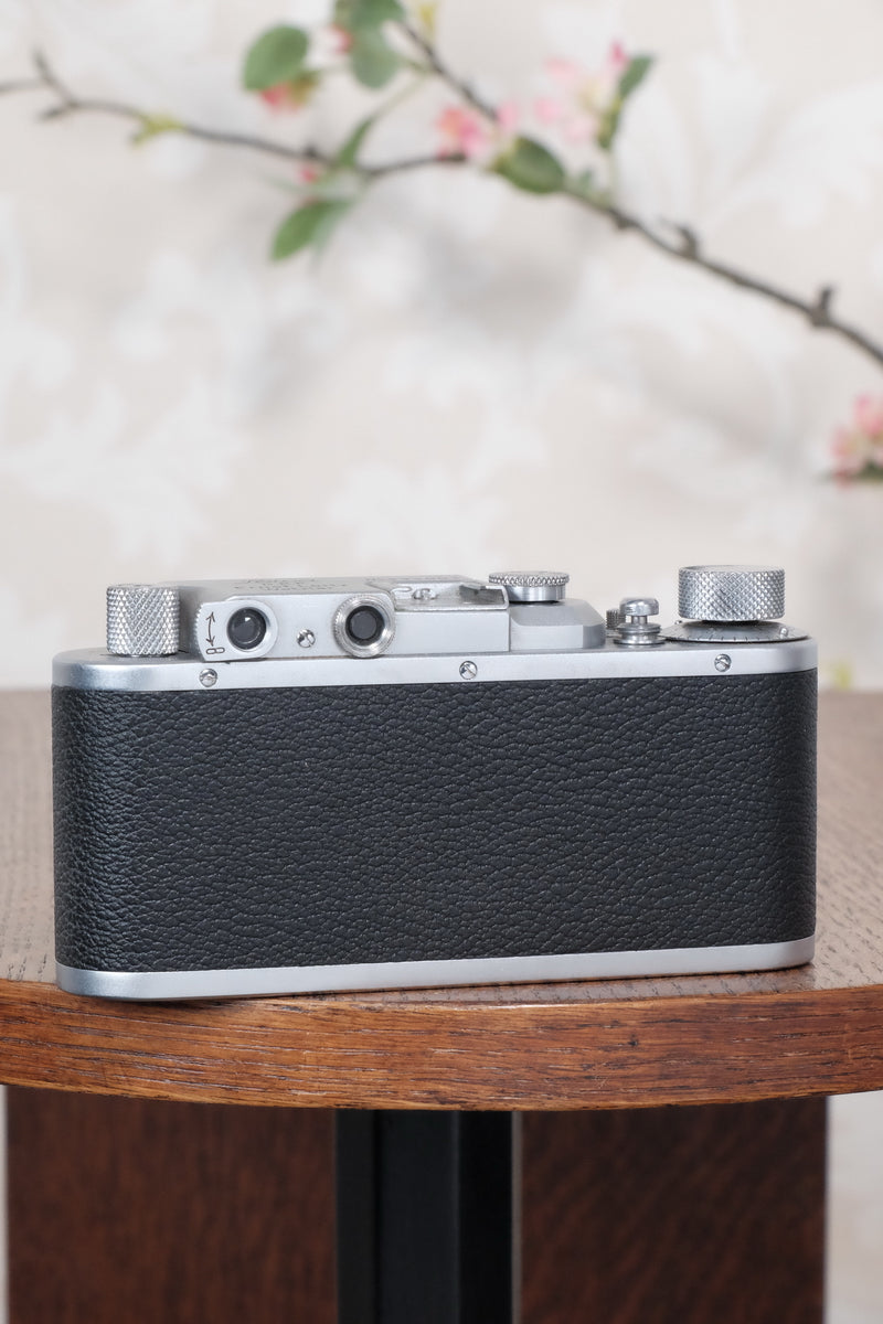 1936 Leitz Leica II with lens, Freshly Serviced CLA'd! - Leitz- Petrakla Classic Cameras