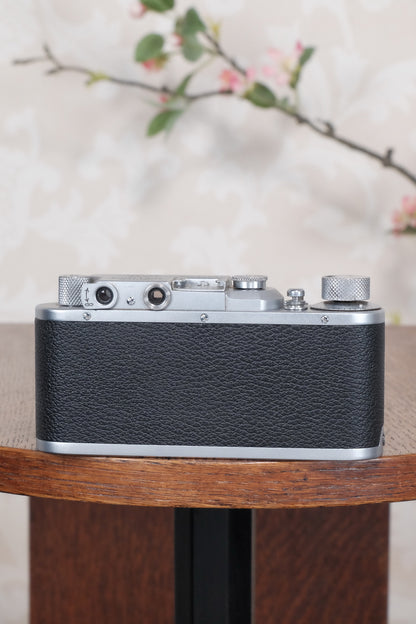 1936 Leitz Leica II with lens, Freshly Serviced CLA'd! - Leitz- Petrakla Classic Cameras