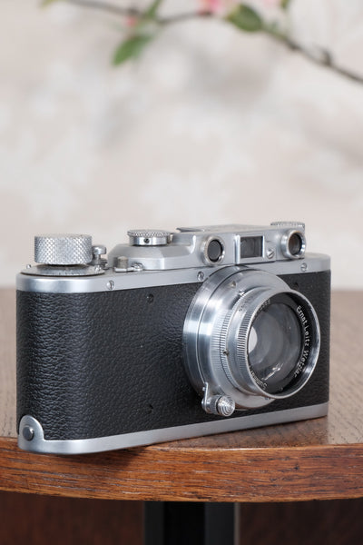 1936 Leitz Leica II with lens, Freshly Serviced CLA'd! - Leitz- Petrakla Classic Cameras