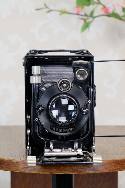 1931 Voigtlander 9x12 Bergheil Camera with HELIAR LENS!  Freshly serviced CLA’d - Voigtlander- Petrakla Classic Cameras