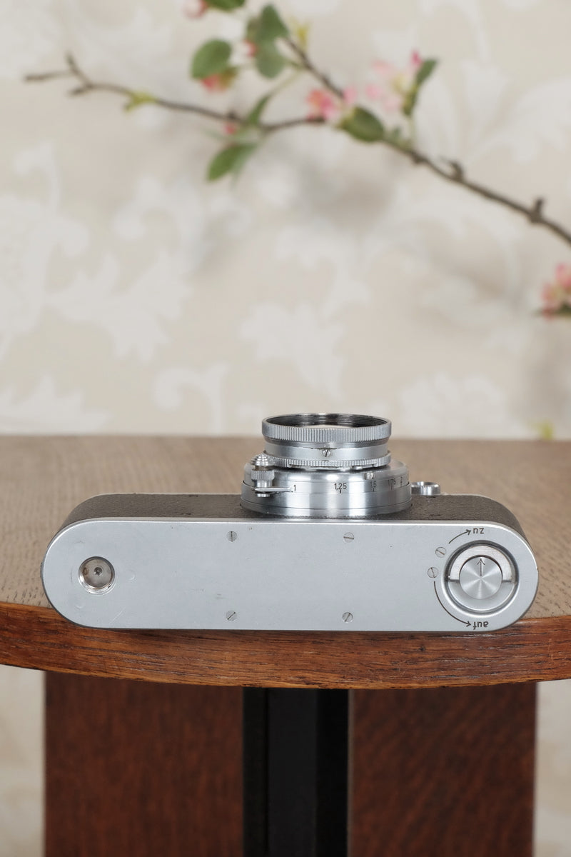 1936 Leitz Leica II with lens, Freshly Serviced CLA'd! - Leitz- Petrakla Classic Cameras