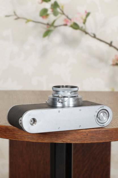 1936 Leitz Leica II with lens, Freshly Serviced CLA'd! - Leitz- Petrakla Classic Cameras