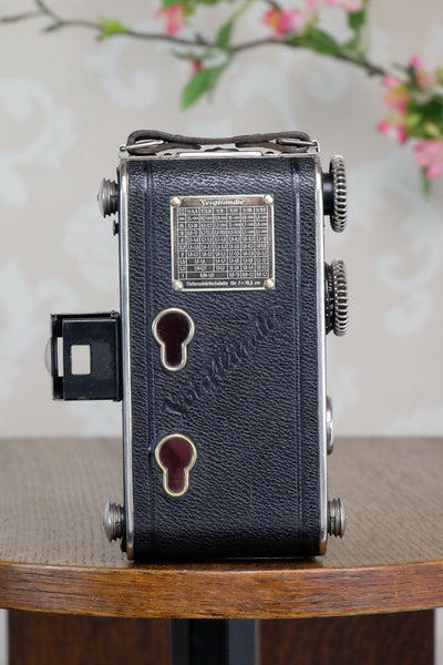 1935 Voigtlander Inos II 6x9 Folder, CLA’d, Freshly Serviced! - Voigtlander- Petrakla Classic Cameras
