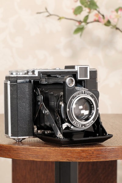 1938 Zeiss Ikon Super Ikonta 6x6, Tessar lens, CLA'd, Freshly Serviced! - Zeiss-Ikon- Petrakla Classic Cameras