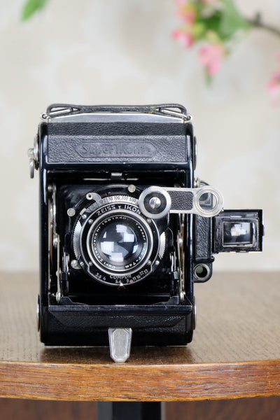 1934 ZEISS-IKON SUPER IKONTA A, 6x4.5 ,Tessar lens, CLA’d, Freshly serviced! - Zeiss-Ikon- Petrakla Classic Cameras