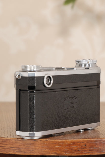 1939 Zeiss Ikon Contax II Body and lens, CLA'd, Freshly Serviced! - Zeiss-Ikon- Petrakla Classic Cameras