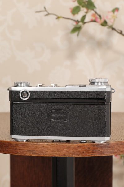 1939 Zeiss Ikon Contax II Body and lens, CLA'd, Freshly Serviced! - Zeiss-Ikon- Petrakla Classic Cameras