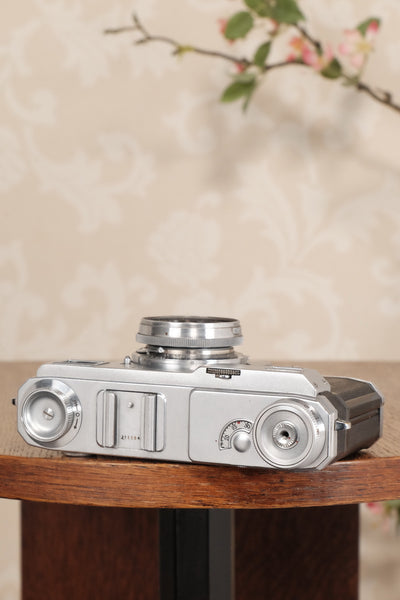 1939 Zeiss Ikon Contax II Body and lens, CLA'd, Freshly Serviced! - Zeiss-Ikon- Petrakla Classic Cameras