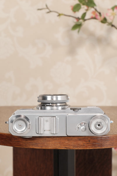 1939 Zeiss Ikon Contax II Body and lens, CLA'd, Freshly Serviced! - Zeiss-Ikon- Petrakla Classic Cameras