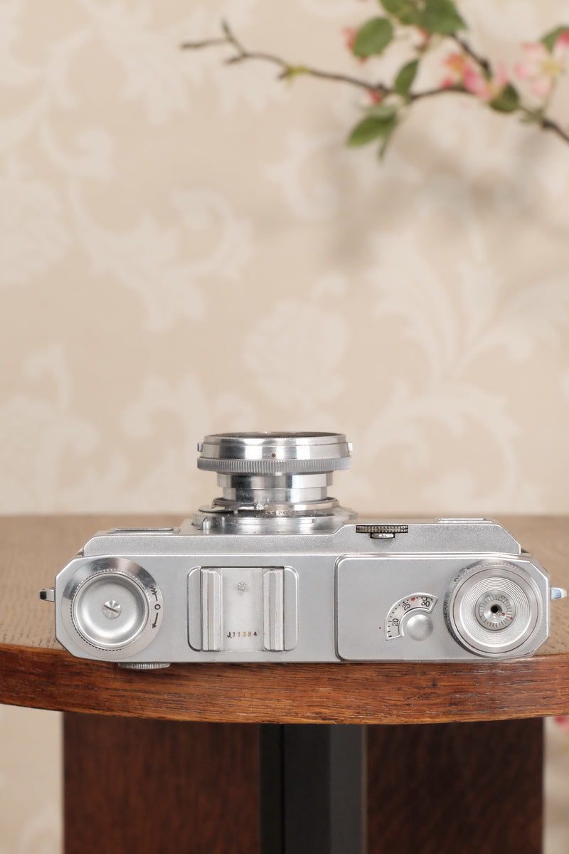 1939 Zeiss Ikon Contax II Body and lens, CLA'd, Freshly Serviced! - Zeiss-Ikon- Petrakla Classic Cameras