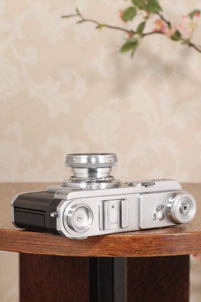 1939 Zeiss Ikon Contax II Body and lens, CLA'd, Freshly Serviced! - Zeiss-Ikon- Petrakla Classic Cameras