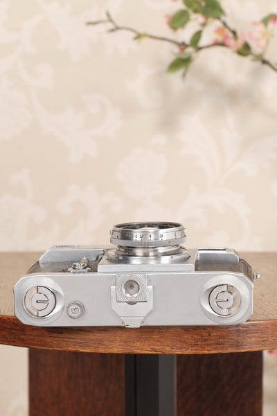 1939 Zeiss Ikon Contax II Body and lens, CLA'd, Freshly Serviced! - Zeiss-Ikon- Petrakla Classic Cameras