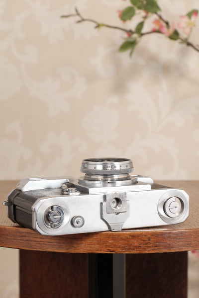 1939 Zeiss Ikon Contax II Body and lens, CLA'd, Freshly Serviced! - Zeiss-Ikon- Petrakla Classic Cameras