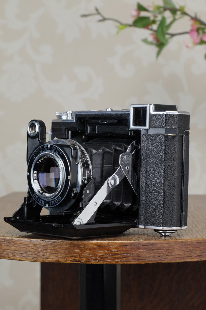 RARE! A 1938 Zeiss Ikon Super Ikonta, with T Coated Tessar lens, CLA'd, Freshly Serviced! - Zeiss-Ikon- Petrakla Classic Cameras