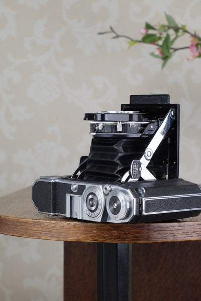 RARE! A 1938 Zeiss Ikon Super Ikonta, with T Coated Tessar lens, CLA'd, Freshly Serviced! - Zeiss-Ikon- Petrakla Classic Cameras
