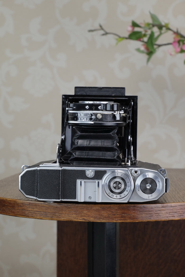 RARE! A 1938 Zeiss Ikon Super Ikonta, with T Coated Tessar lens, CLA'd, Freshly Serviced! - Zeiss-Ikon- Petrakla Classic Cameras
