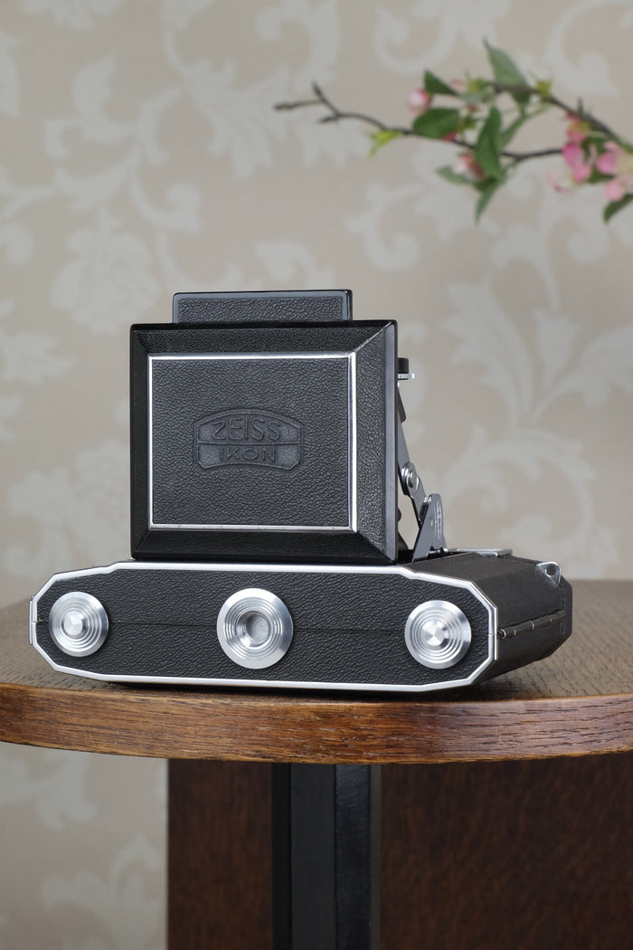 RARE! A 1938 Zeiss Ikon Super Ikonta, with T Coated Tessar lens, CLA'd, Freshly Serviced! - Zeiss-Ikon- Petrakla Classic Cameras