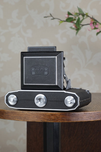 RARE! A 1938 Zeiss Ikon Super Ikonta, with T Coated Tessar lens, CLA'd, Freshly Serviced! - Zeiss-Ikon- Petrakla Classic Cameras