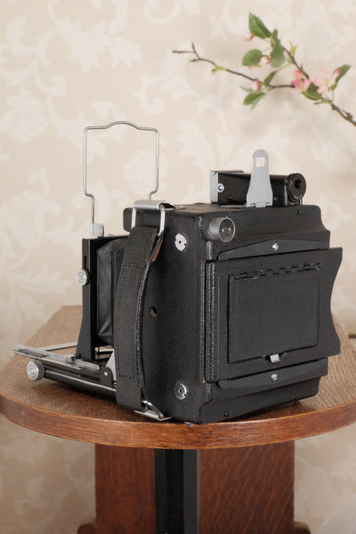Superb 1945 GRAFLEX SPEED GRAPHIC, Coated Ektar lens, Roll-film back & Freshly Serviced! CLA'd! - Graflex- Petrakla Classic Cameras