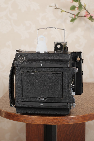 Superb 1945 GRAFLEX SPEED GRAPHIC, Coated Ektar lens, Roll-film back & Freshly Serviced! CLA'd! - Graflex- Petrakla Classic Cameras